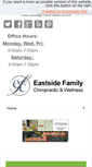 Mobile Screenshot of eastsidefamilychiropractic.com